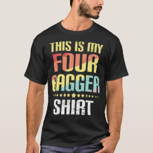 Cornhole Bean Bag Toss This Is My Four Bagger T-Shirt