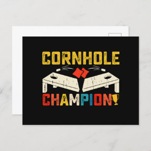 Cornhole Champion American USA 4th Of July  Postcard