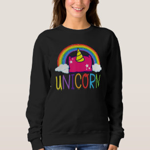 Cornhole Corn Hole Unicorn Sweatshirt