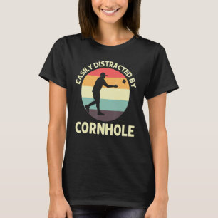 Cornhole Designs For Men Women Bean Bag Toss Playe T-Shirt