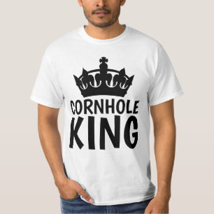 CORNHOLE KING T-shirts