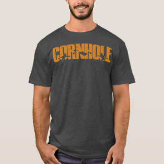 Cornhole Sack Toss Game Funny Cornhole Player  T-Shirt