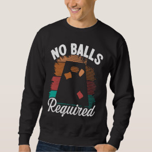 Cornhole Throwing Game No Balls required Tossing P Sweatshirt