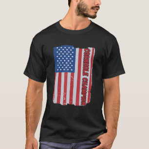 Cornhole Trophy Champion  Bean Bag Cornhole Player T-Shirt