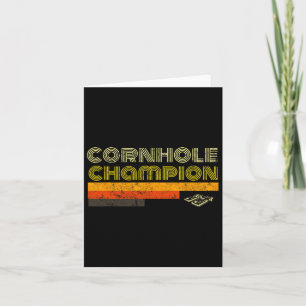 Cornhole Trophy Vintage Christmas Gifts For Men 70 Card
