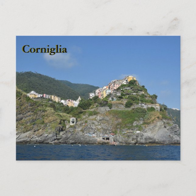 Corniglia postcard (Front)