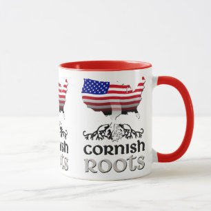 Cornish American Ancestry Roots Mug