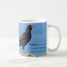 Cornish Choughs (Palores) Pyrrhocorax pyrrhocorax 