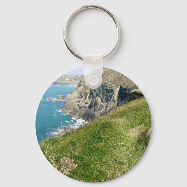 Cornish coast key ring (Front)