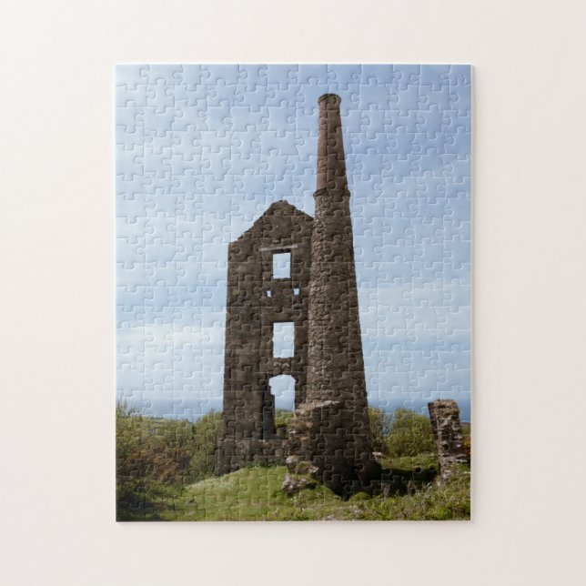 Cornish engine house jigsaw puzzle (Vertical)