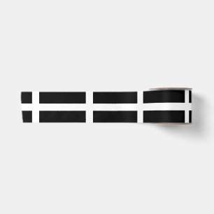 Cornish Flag (Cornwall) (County of England, UK) Satin Ribbon