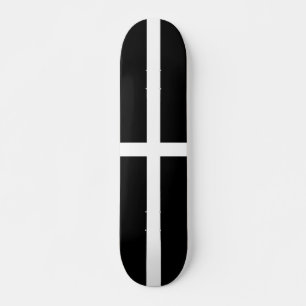 Cornish Flag (Cornwall) (County of England, UK) Skateboard