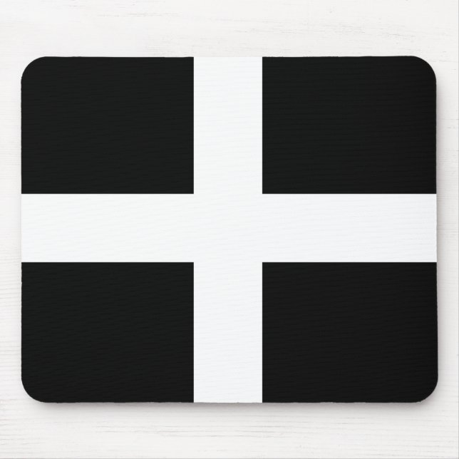 Cornish Flag Mouse Pad (Front)