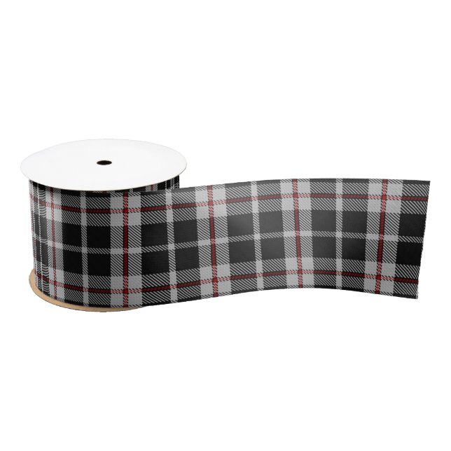Cornish National St Piran Tartan Satin Ribbon (Spool)