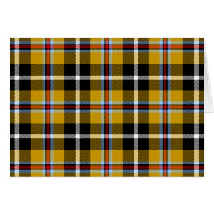 Cornish National Tartan Yellow and Black Plaid