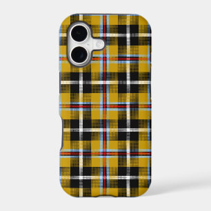 Cornish National Tartan Yellow and Black Plaid