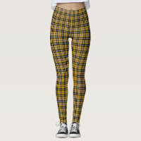 Cornish National Tartan Yellow and Black Plaid