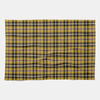 Cornish National Tartan Yellow and Black Plaid
