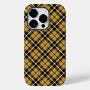 Cornish National Tartan Yellow Black Plaid Case-Mate iPhone 14 Pro Case