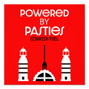 Cornish Pasties Cornwall  Photo Print