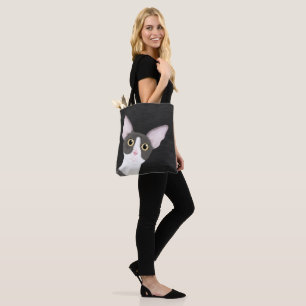 Cornish Rex Cat Tote Bag