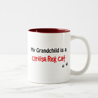 Cornish Rex Grandchild Two-Tone Coffee Mug
