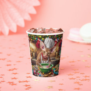 Cornish Rex Holiday Baking: Festive Christmas Paper Cups