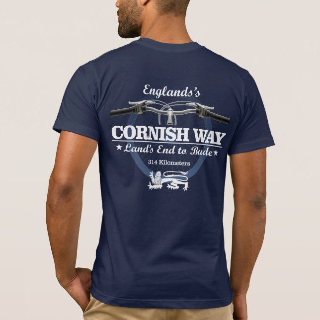 Cornish Way (H2) T-Shirt (Back)