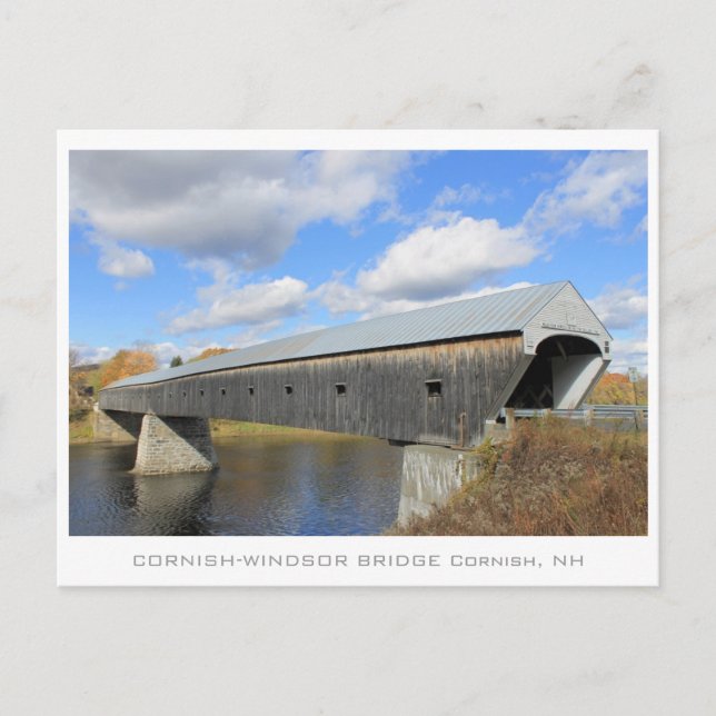 Cornish-Windsor Bridge Postcard (Front)