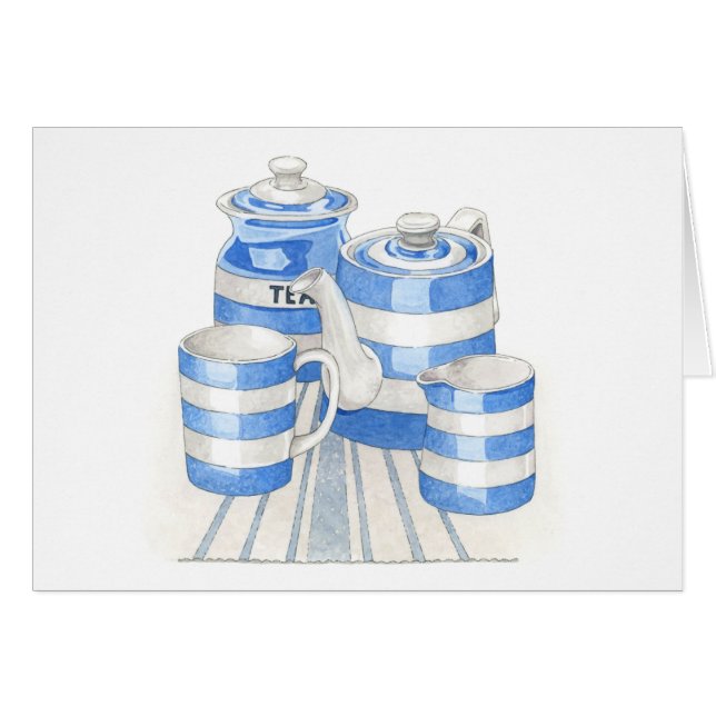 Cornishware Folded Card (Front Horizontal)