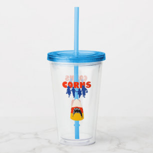 CORNS ACRYLIC TUMBLER
