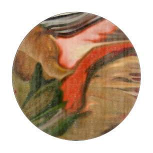 Cornucopia Abstract Art Cutting Board