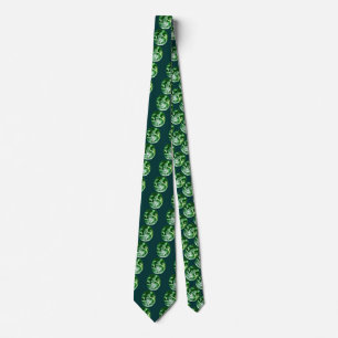 CORNUCOPIA  Bright Emerald Green Tie