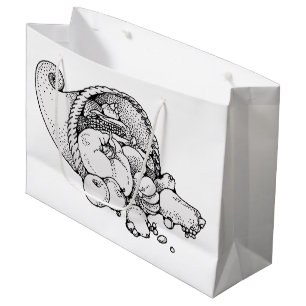 cornucopia large gift bag