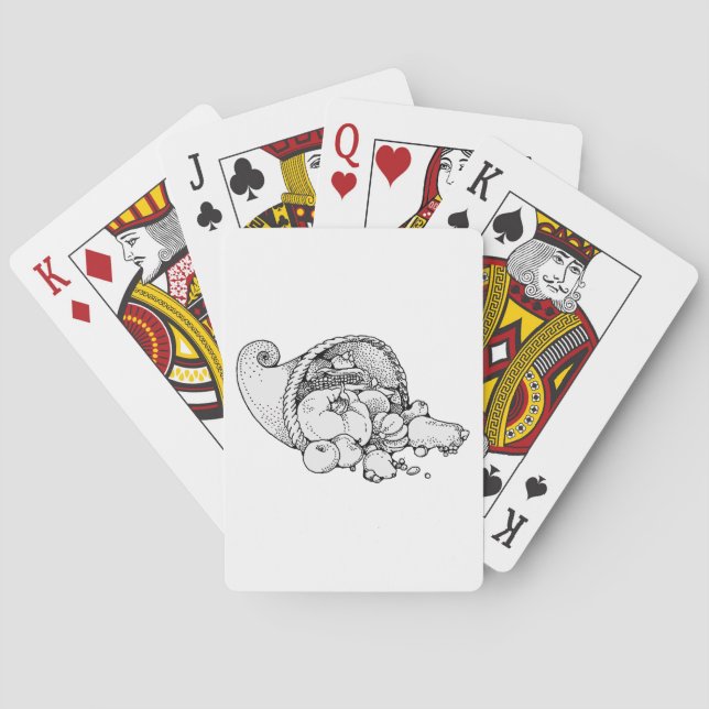 cornucopia playing cards (Back)