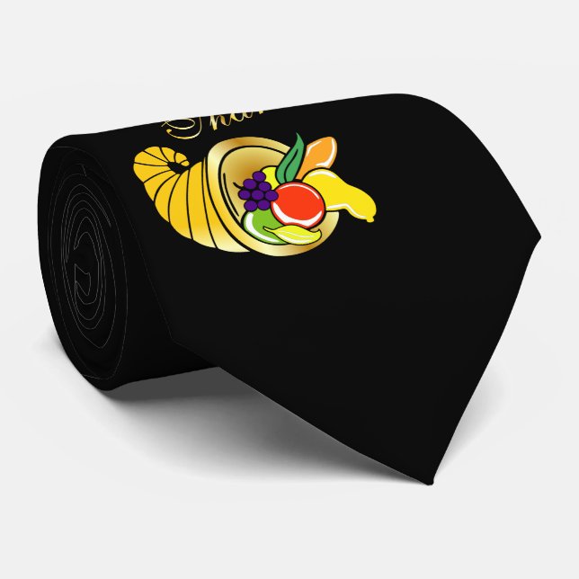 Cornucopia Tie (Rolled)