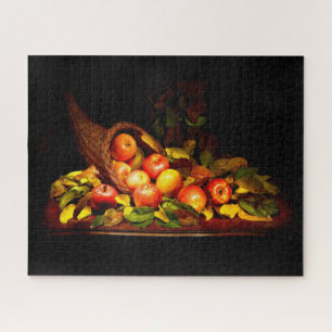 Cornucopia with apples jigsaw puzzle