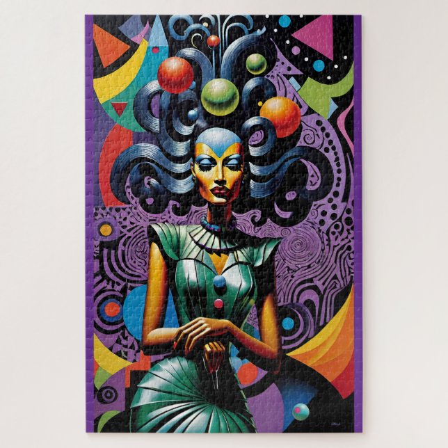 Cornutopia - Ken Gauge Surreal Art Jigsaw Puzzle (Vertical)