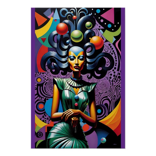 Cornutopia - Ken Gauge Surreal Art Poster (Front)