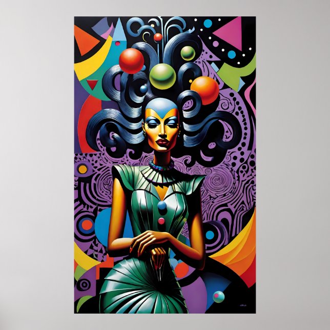 Cornutopia - Ken Gauge Surreal Art Poster (Front)