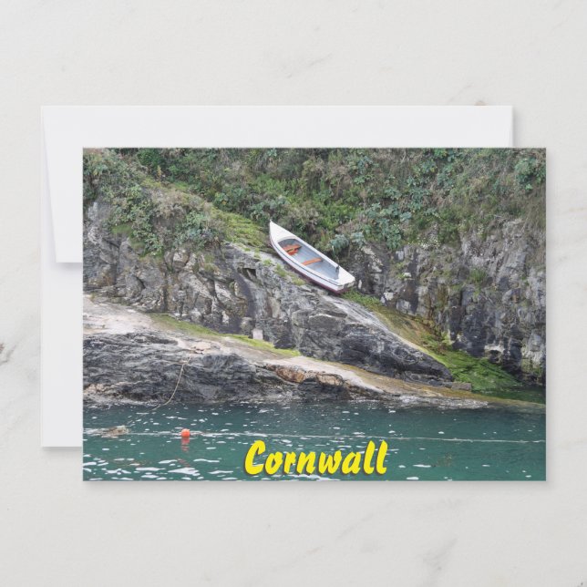 Cornwall boat Card (Front)