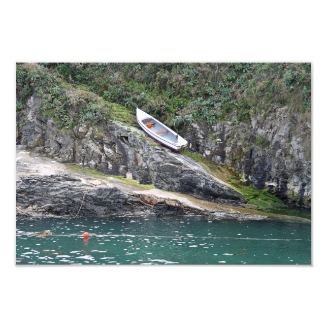 Cornwall boat photo print (Front)
