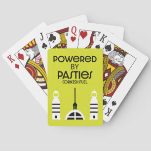 Cornwall Cornish Pasties English Food Playing Cards