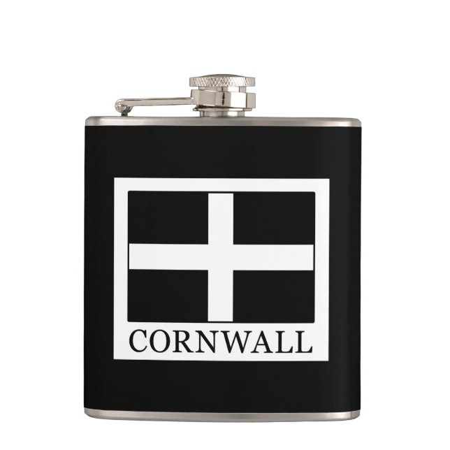 Cornwall Hip Flask (Front)