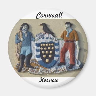 Cornwall Kernow Fridge Magnet Arms