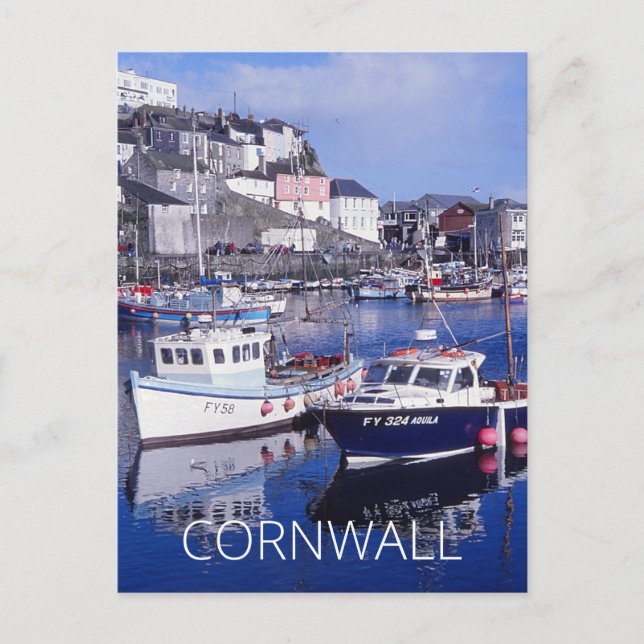 Cornwall Postcard (Front)