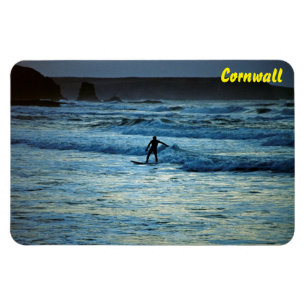 Cornwall surfing magnet