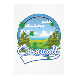 Cornwall Travel logo Photo Print