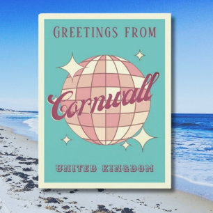 Cornwall United Kingdom England holiday Postcard