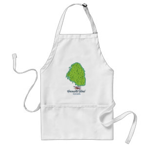 Cornwallis Island, Canada Travel map Standard Apron